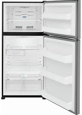 Frigidaire 18.3 Cu. Ft. Top Freezer Refrigerator FFTR1835VB - Stainless Steel