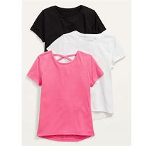 Old Navy Softest Short-Sleeve T-Shirt Variety 3-Pack For Girls