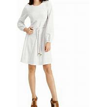 Michael Kors Dresses | Nwt Michael Kors Long Sleeve Eyelet Dress | Color: White | Size: S
