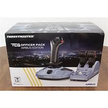 IN HAND! Thrustmaster TCA Officer Pack Airbus Edition CONTROLLER PC FLIGHT SIM