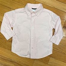 Gymboree Shirts & Tops | Gymboree Pink Oxford Button Down Shirt Boys 12-18 Months 12 18 Dress Shirt | Color: Pink | Size: 12-18Mb