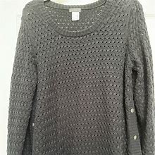 Venus Sweaters | Womens Knit Sweater| Large | Color: Black | Size: L