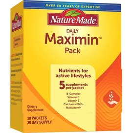Nature Made Maximin Pack Packets