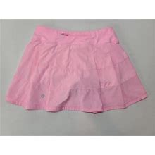 Lululemon Athletica Skirts | Lululemon Pace Rival Skirt (Tall) 4-Way Stretch 15" Miami Pink Size 4 Tall | Color: Pink | Size: 4