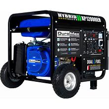 Duromax Portable Dual Fuel Generator, 12,000 Surge Watts, 9500 Rated W