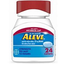 Aleve Easy Open Arthritis Cap Naproxen Sodium Caplets | Arthritis Relief - 24 Ct | CVS