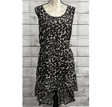 Metaphor Sleeveless Animal / Leopard Print Dress Size Xl