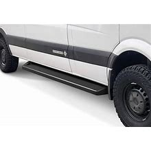 APS Iboard Third Generation Black Aluminum Running Boards Side Step For Selected Mercedes-Benz Sprinter