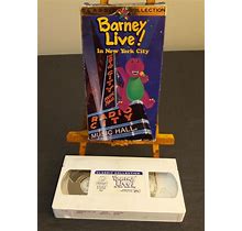 Barney Live In New York Vhs