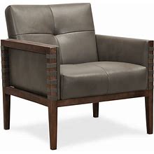 Hooker Furniture CC 31 in. Club Chair In Dark Wood, Contemporary & Modern | Bellacor | CC401-095