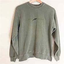 Mystic Aquarium Sweatshirt Pullover Size S Green