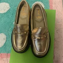 Sam Edelman Shoes | New Gold Sam Edelman Loafers In Size 13. | Color: Gold | Size: 13G