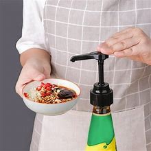 Pgeraug Kitchen Gadgets, Press Nozzle Operated Pump Head Home Essential Pushtype Artifact