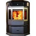 Comfortbilt 2800-Sq Ft Pellet Stove With 55-Lb Hopper (EPA Approved) In Brown | HP22SS-BROWN