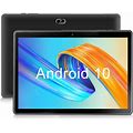 Qunyico Black Tablet Y10(10.1 ) 32Gb Wi-Fi Tablet 2Mp+8Mp Camera 1280X800 Ips 5000Mah Large