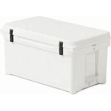 ENGEL 76 Quart 96 Can High Performance Roto Molded Ice Cooler Chest, White