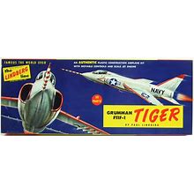Vintage Lindberg F-11F-1 Tiger 1/48 Plastic Kit (1959)