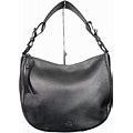 Coach Sutton Hobo In Metallic Polished Pebbled Leather Shoulder Bag Silver 40632
