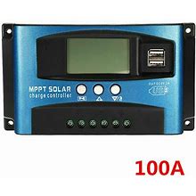100A MPPT Solar Panel Regulator Charge Controller 12V/24V Auto Focus Tracking