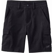L.L.Bean | Women's Mountainside Shorts Black 22W, Polyester Blend