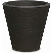 Planter - Crescent Garden Resin Pot Planter In Black | Size 26.0 H X 26.0 W In | J000357515_1271436070_1271436074 | Joss & Main