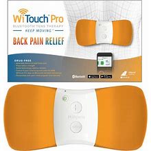 Witouch Pro Tens Unit For Back Pain Relief, Orange Model, Adhesive Gel Pads For Electrodes Included