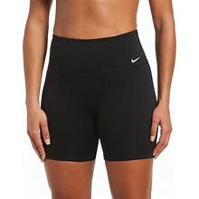 Nike Women's Essential 6" Kick Swim Short, Black