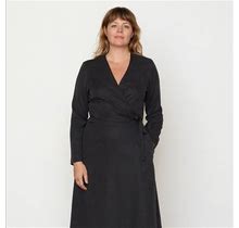 North Of West Dresses | North Of West Louisa Wrap Dress | Color: Black | Size: M