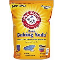 Arm & Hammer White Extra Value Pure Baking Soda, Original Scent, 13.5 Lbs. (Cdc3320001961)