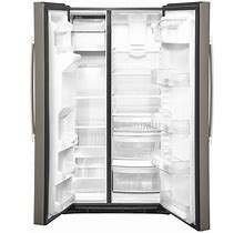 25.1 Cu Ft Side-By-Side Slate Refrigerator