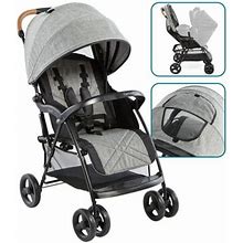 Contours Quick Lightweight Travel Stroller, Compact Newborn Stroller, Gray