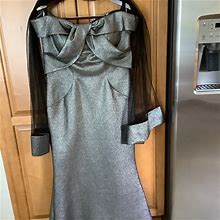Cameron Blake Dresses | Mother Of The Bride Gown | Color: Gray/Silver | Size: 10