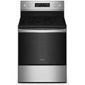 WFE550S0LZ Whirlpool 30" Electric Range With 5 Elements And 5 in 1 Air Fry - Fingerprint Resistant Stainless Steel