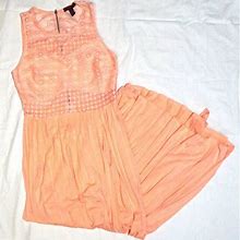 Material Girl | Peach / Light Pink Maxi Dress