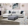 Brown Sectional - Latitude Run® Elleshia 111" Wide Left Hand Facing Sofa & Chaise Polyester | 41 H X 111 W X 72 D In | Wayfair