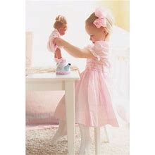 Girls Pink Smocked Dress Heirloom Hand-Smocked Floral Spring Dress Toddlers 4T
