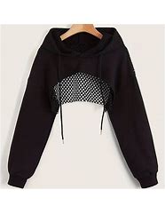 Image result for Cropped Sweatshirt Outfit