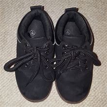 Runner Shoes | 4/$20 Black Lace Up Boots | Color: Black | Size: 4Bb