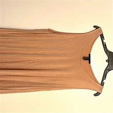 Forever 21 Dresses | Casual Brown Dress | Color: Cream/Tan | Size: Xl