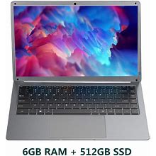Student Laptop Intel Celeron Laptop 6GB RAM 128GB 256GB 512GB 1TB SSD Windows 10 Laptop Civilian Price Notebook 512GB / EU
