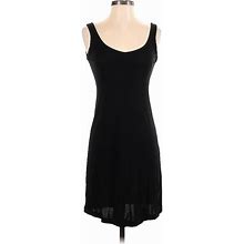 DKNY Casual Dress - Sheath: Black Solid Dresses - Women's Size P