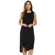 Just Love Modal Sleeveless High Low Dress / Dresses For Women (Black, 2X)