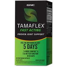 Gnc Tamaflex Fast Acting, 60 Vegetarian Capsules, Joint Support