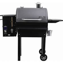 Camp Chef PG24MZG Smokepro Slide Smoker With Fold Down Front Shelf Wood Pellet Grill, Pack Of 1, Black