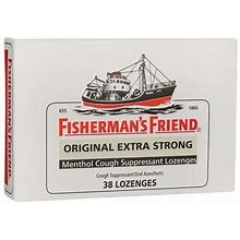 Fisherman's Friend Menthol Cough Suppressant Lozenges | 38 Loz