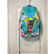 High Sierra Accessories | High Sierra Blue Flowers Girls School Book Backpack Bag | Color: Blue | Size: Osg