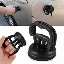 2-Inch Black/Orange Car Dent Suction Cup Dent Puller With Suction Cup For Glass Removal