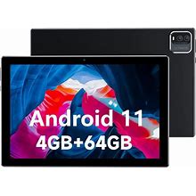 ZZB Tablet 10 Inch Android 13 Tablets, 64GB+8GB Tablet, 1024GB Expand6000mah Battery, Quad-Core Processor Tableta, 8MP Camera Wifi BT 10.1'' IPS HD