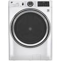 GE GFW650SSNWW 28" 4.8 Cu. Ft. White Front Load Washer - White - Washers & Dryers - Washers - Refurbished
