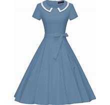 Gowntown Womens Dresses 1950S Vintage Swing Stretchy Dresses